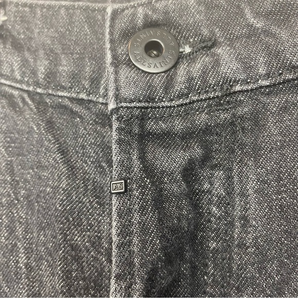 All Saints • black button fly straight leg ankle denim jeans - Picture 7 of 14